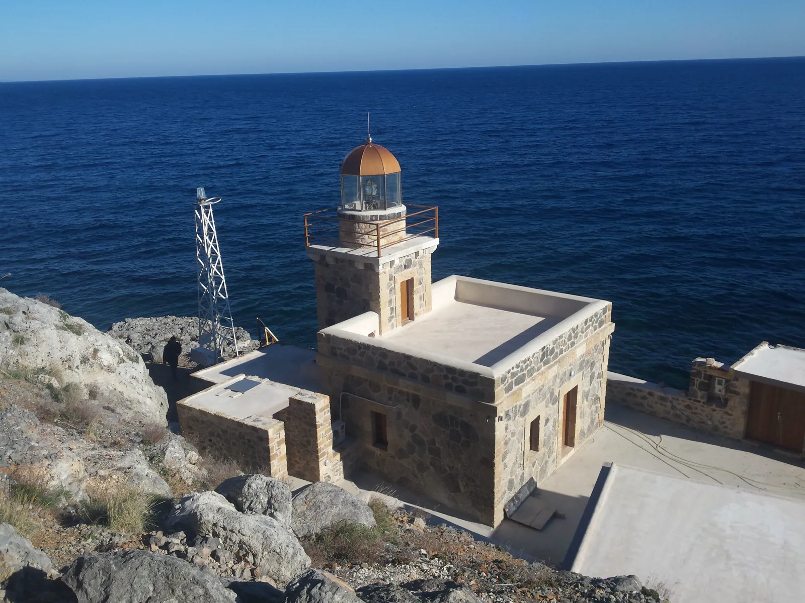 Στερέωση και Αποκατάσταση Διατηρητέου Φάρου Μονεμβασιάς